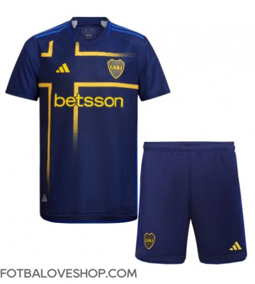 Boca Juniors Dětské Alternativní Dres 2024-25 Krátký Rukáv (+ trenýrky)